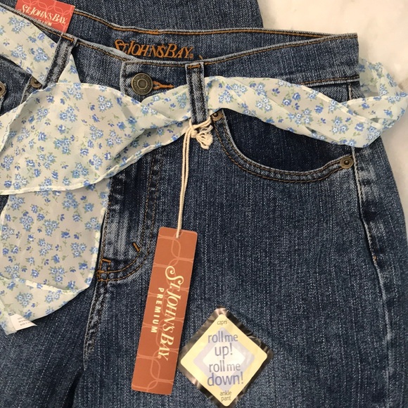 St Johns Bay Ankle or Capri Jeans … - Picture 2 of 5